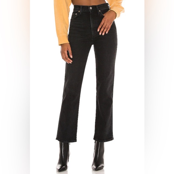 Agolde Pinch Waist High Rise Kick Flare Jeans in Panoramic. NWT. Size 27